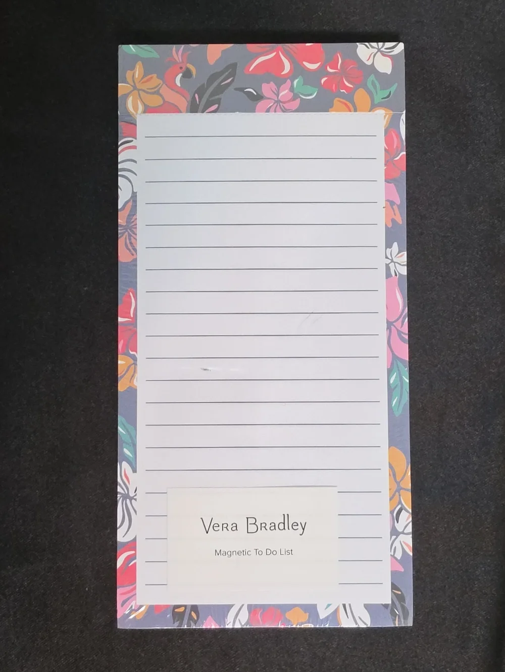Vera Bradley magnetic to-do list | Coastal Paradise